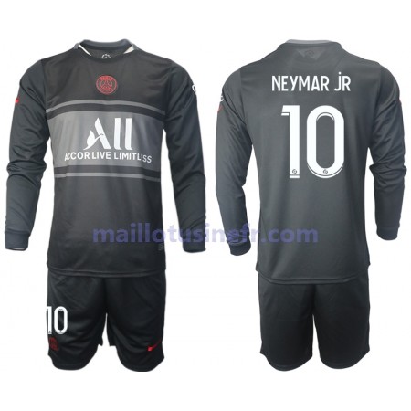 Maillot de Foot Paris Saint-Germain Neymar JR 10 Troisième 2021-22 Manches Longues - Enfant Maillot de Foot Paris Saint-Germain Neymar JR 10 Troisième 2021-22 Manches Longues - Enfant